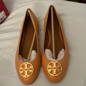Tory Burch Chelsea ballet flat in light turmeric